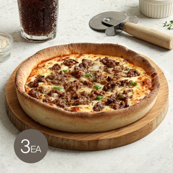 [설성목장] 한우 불고기 딥디쉬 피자 X3팩